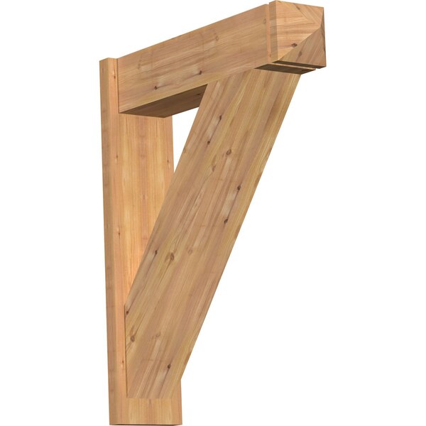 Ekena Millwork Traditional Arts & Crafts Smooth Outlooker, Western Red Cedar, 7 1/2"W x 30"D x 36"H OUT08X30X36TRA03SWR - main